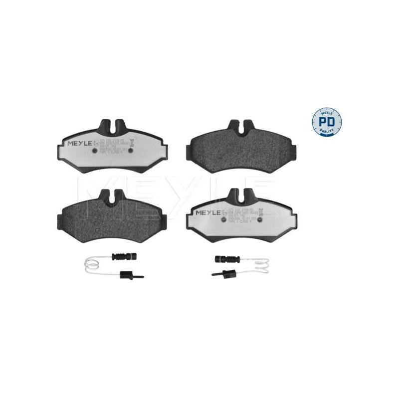 Pastiglie freno asse posteriore - MEYLE