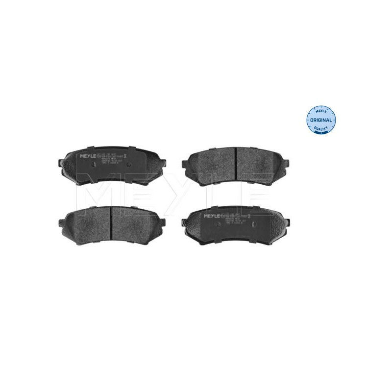 Pastiglie freno asse posteriore - MEYLE