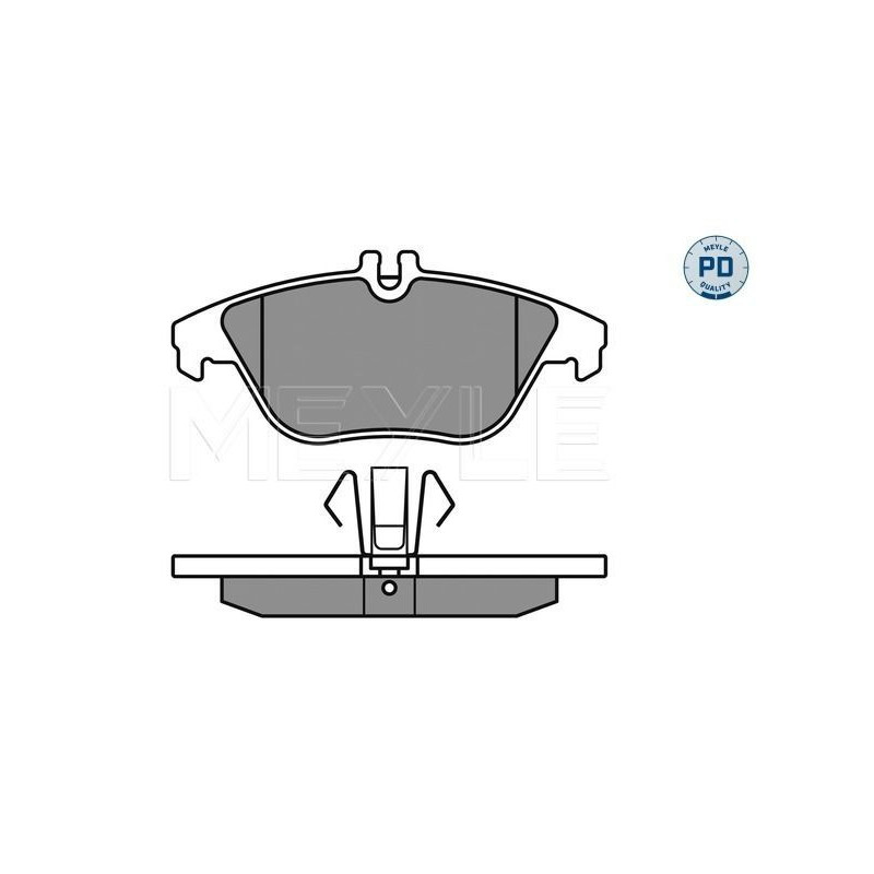 Pastiglie freno asse posteriore - MEYLE