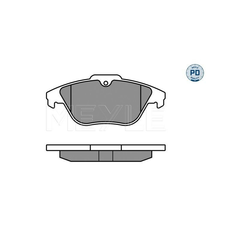 Pastiglie freno asse posteriore - MEYLE