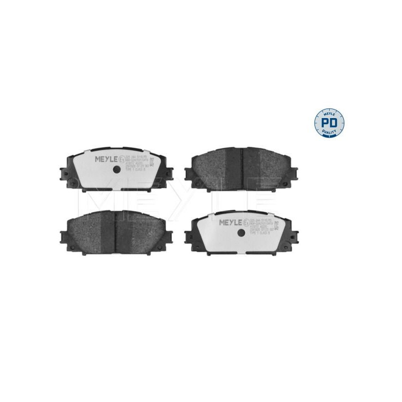 Pastiglie freno asse anteriore - MEYLE