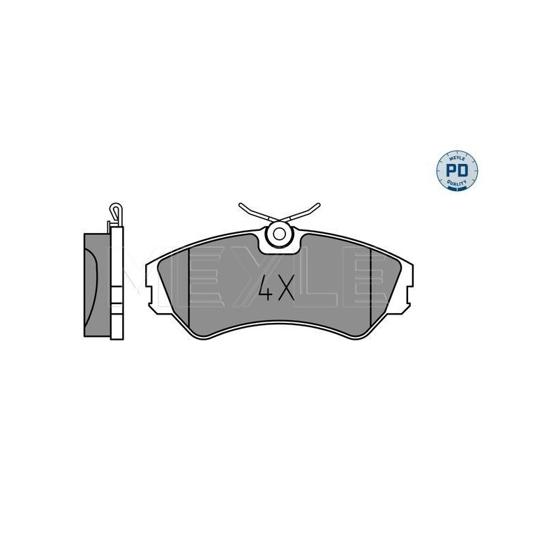 Pastiglie freno asse anteriore - MEYLE