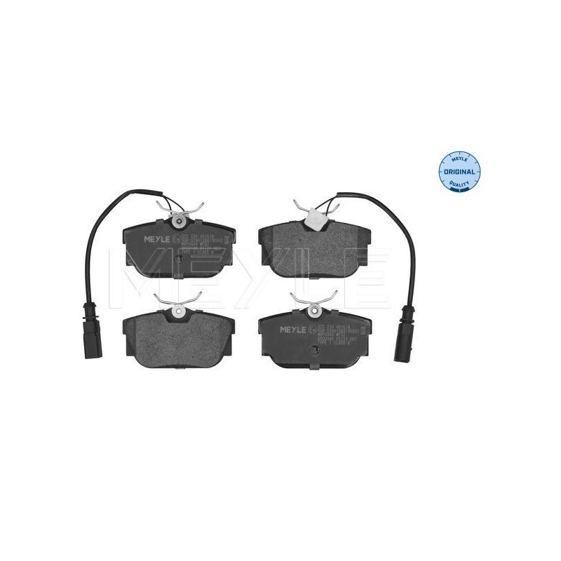 Pastiglie freno asse posteriore - MEYLE