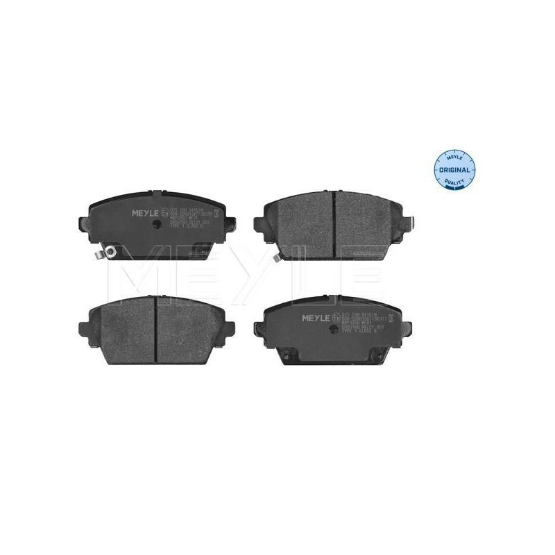 Pastiglie freno asse anteriore - MEYLE