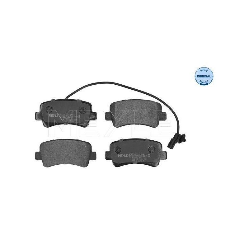 Pastiglie freno asse posteriore - MEYLE