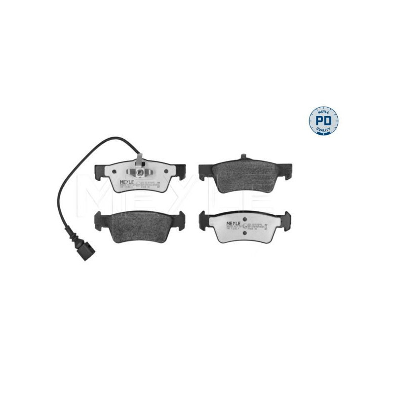 Pastiglie freno asse posteriore - MEYLE