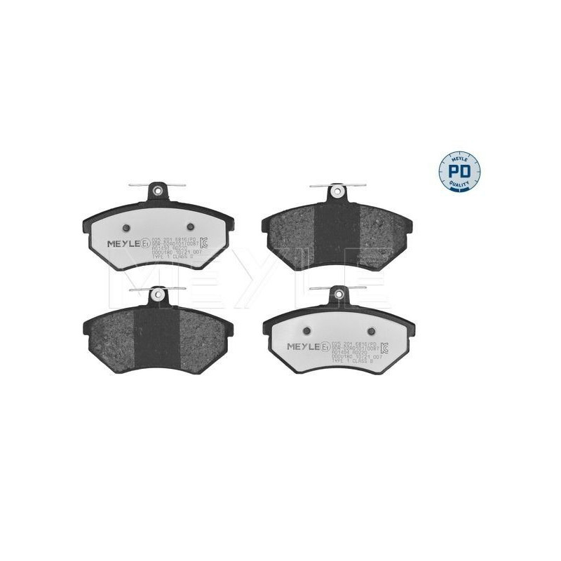 Pastiglie freno asse anteriore - MEYLE