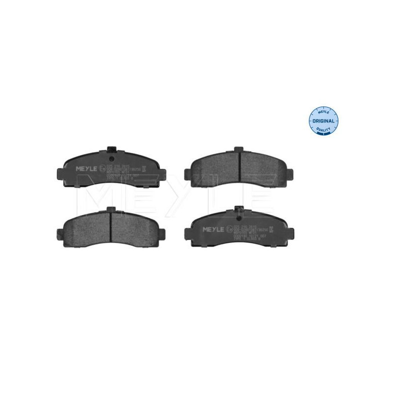 Pastiglie freno asse anteriore - MEYLE