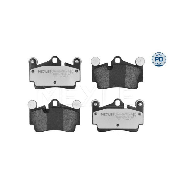 Pastiglie freno asse posteriore - MEYLE