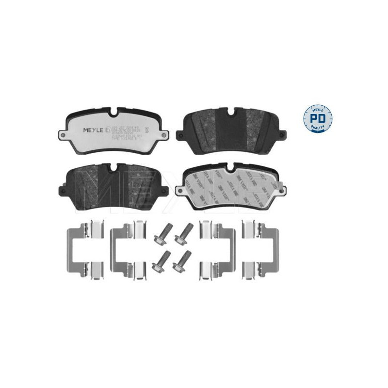 Pastiglie freno asse posteriore - MEYLE
