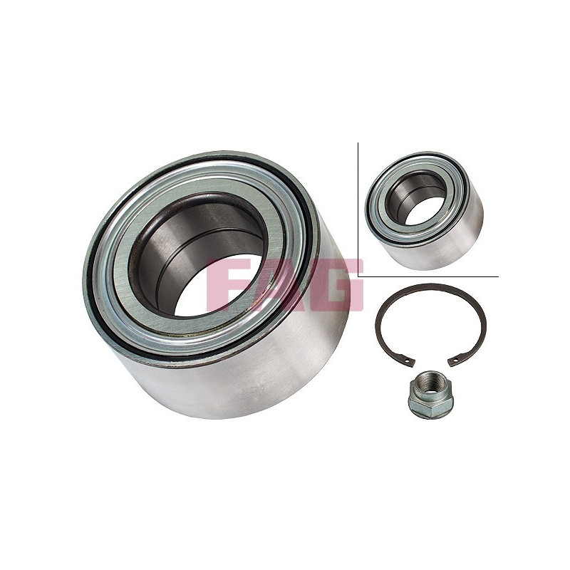 Cuscinetto ruota asse anteriore - FAG