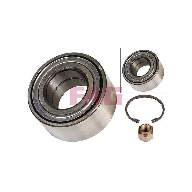 Cuscinetto ruota asse anteriore - FAG