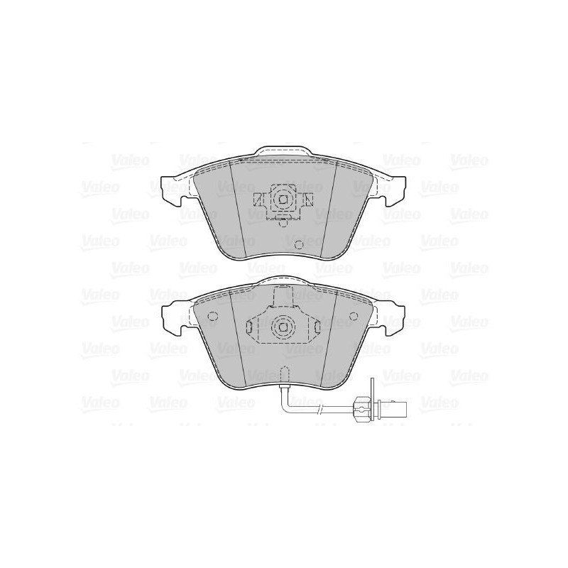 Pastiglie freno asse anteriore - VALEO