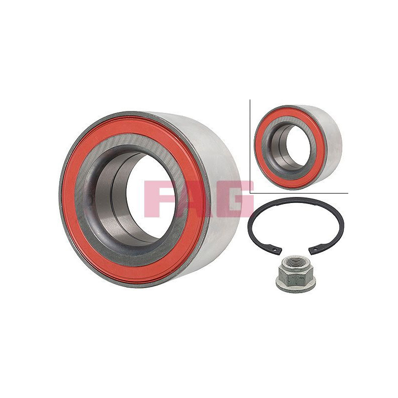 Cuscinetto ruota asse posteriore - FAG