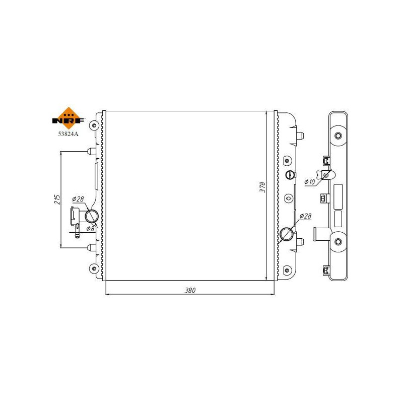 Radiatore acqua - NRF