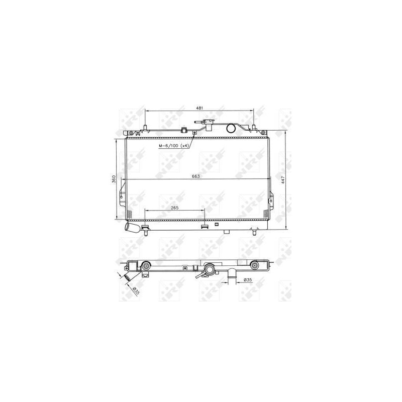 Radiatore acqua - NRF