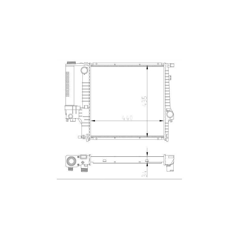 Radiatore acqua - NRF