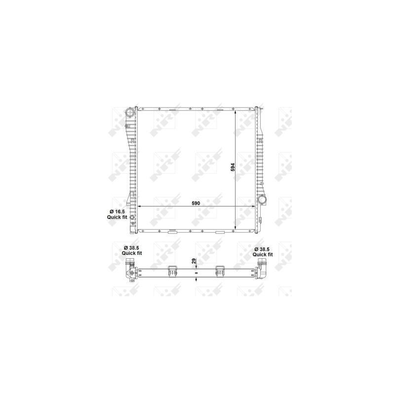 Radiatore acqua - NRF