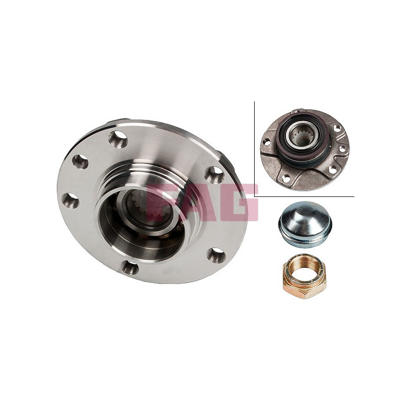 Cuscinetto ruota asse posteriore - FAG