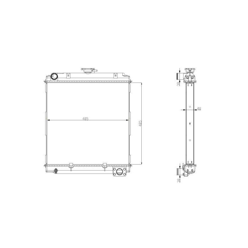 Radiatore acqua - NRF
