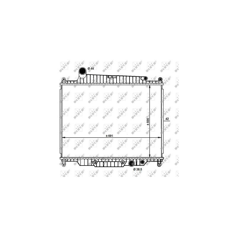 Radiatore acqua - NRF