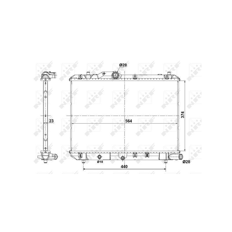 Radiatore acqua - NRF