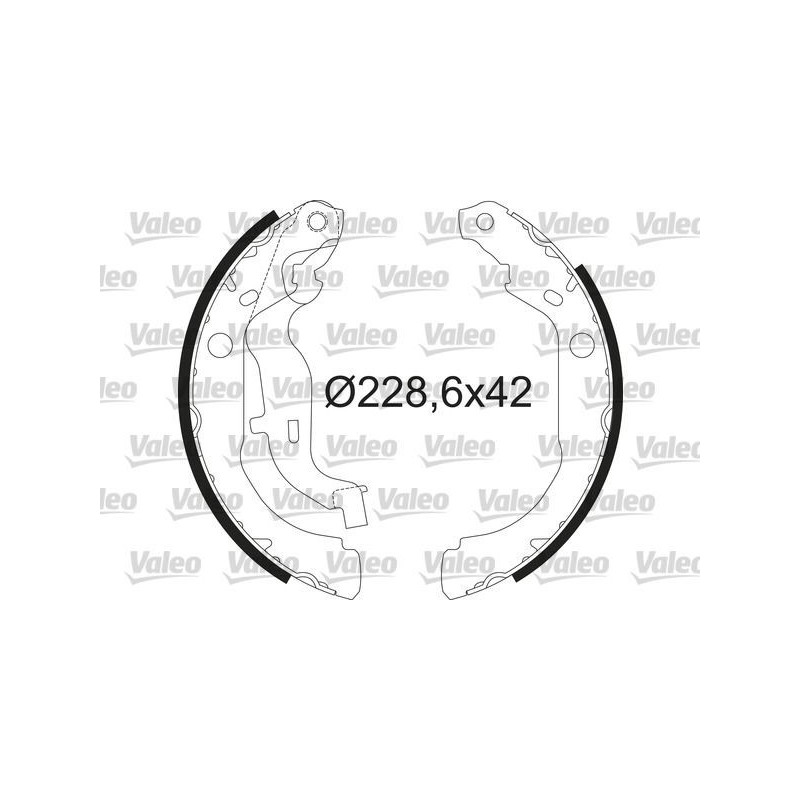 Ganasce freno - VALEO