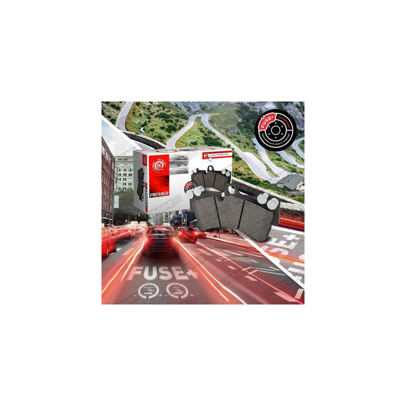 Pastiglie freno asse anteriore - FERODO