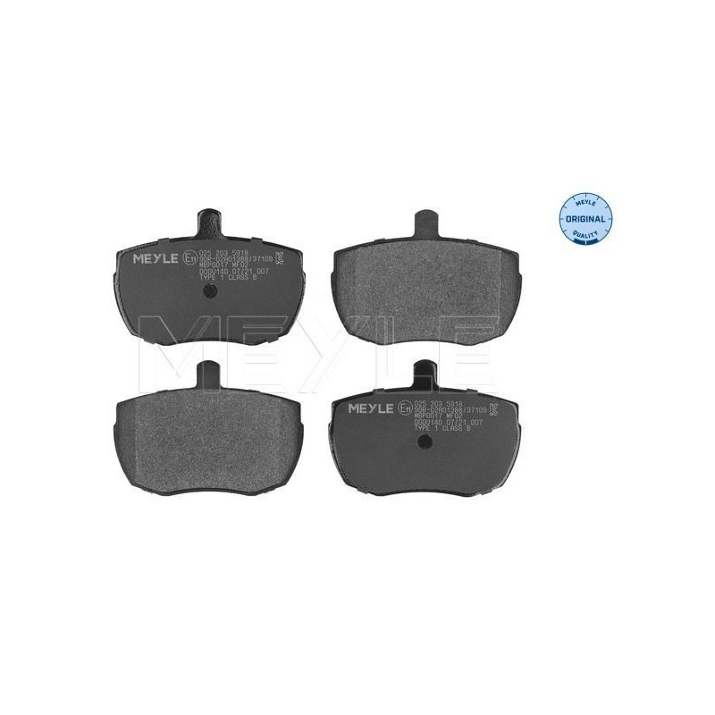 Pastiglie freno asse anteriore - MEYLE