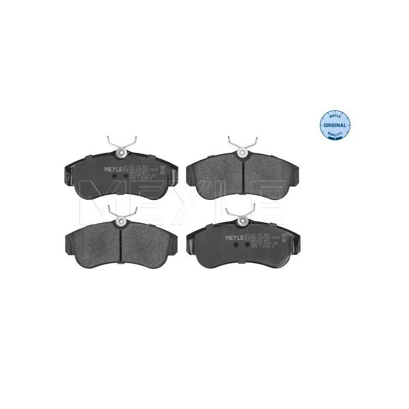 Pastiglie freno asse anteriore - MEYLE