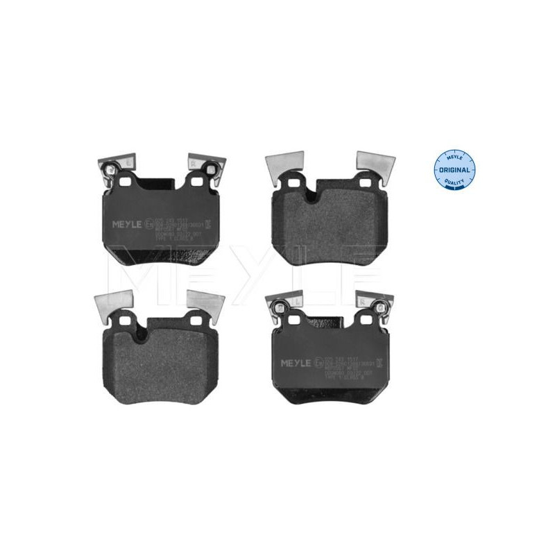 Pastiglie freno asse posteriore - MEYLE