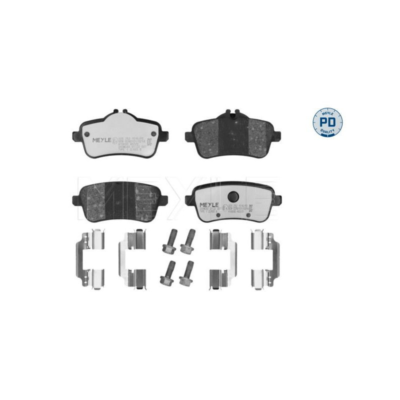 Pastiglie freno asse posteriore - MEYLE