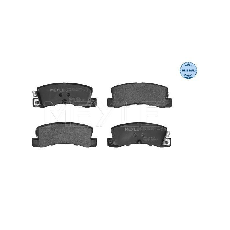 Pastiglie freno asse posteriore - MEYLE
