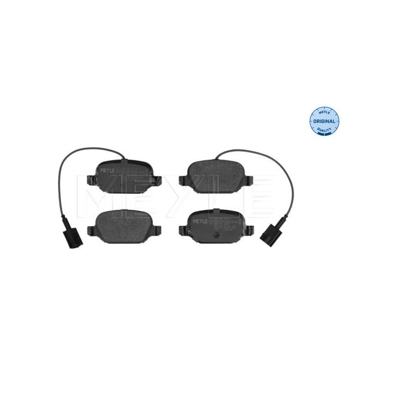 Pastiglie freno asse posteriore - MEYLE