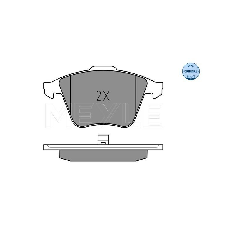 Pastiglie freno asse anteriore - MEYLE