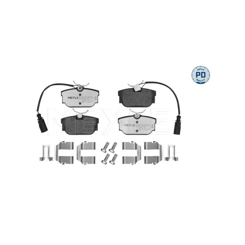 Pastiglie freno asse posteriore - MEYLE