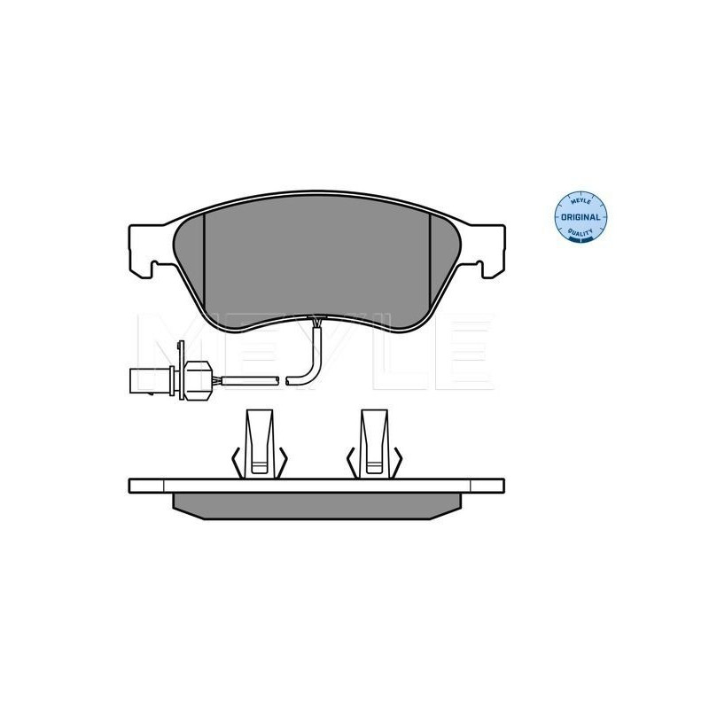 Pastiglie freno asse anteriore - MEYLE