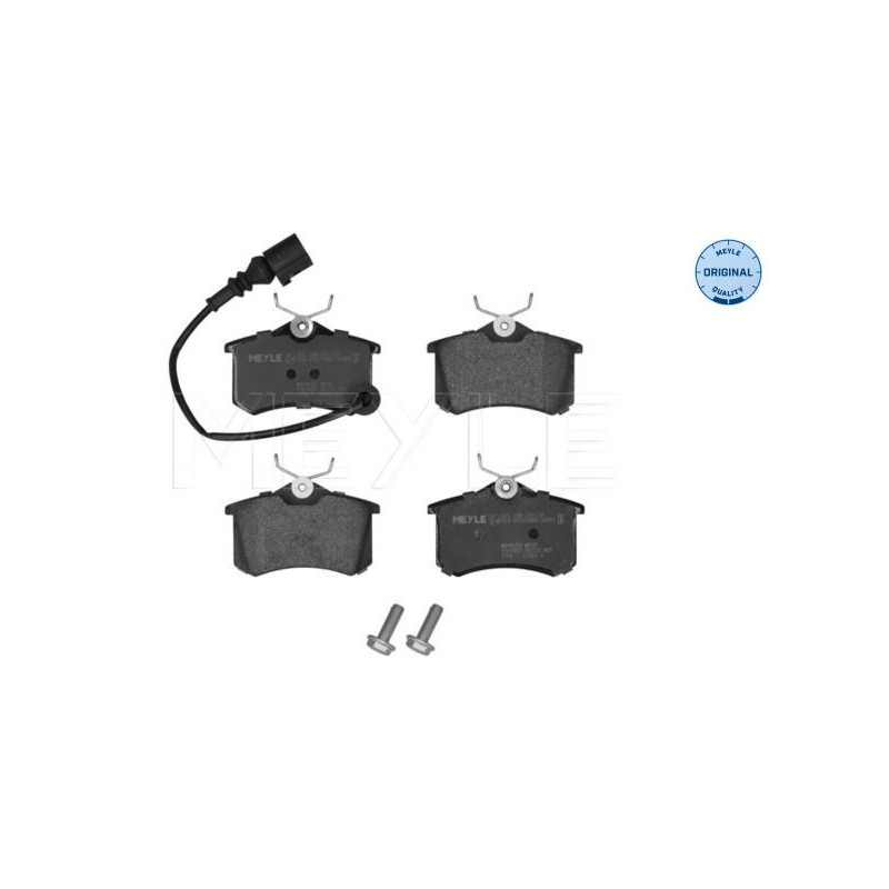 Pastiglie freno asse posteriore - MEYLE