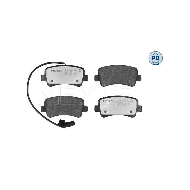 Pastiglie freno asse posteriore - MEYLE