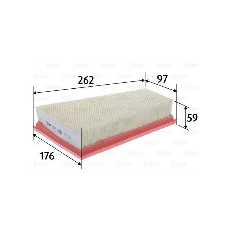 Filtro aria - VALEO