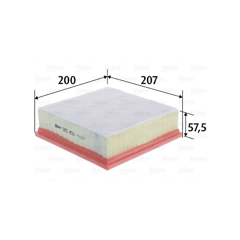 Filtro aria - VALEO