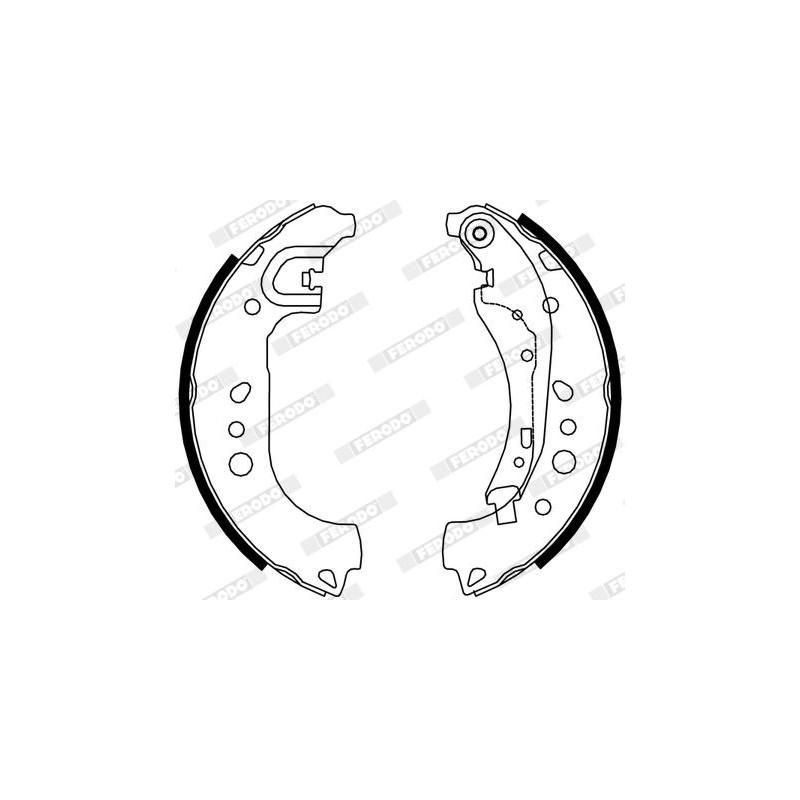 Ganasce freno - FERODO