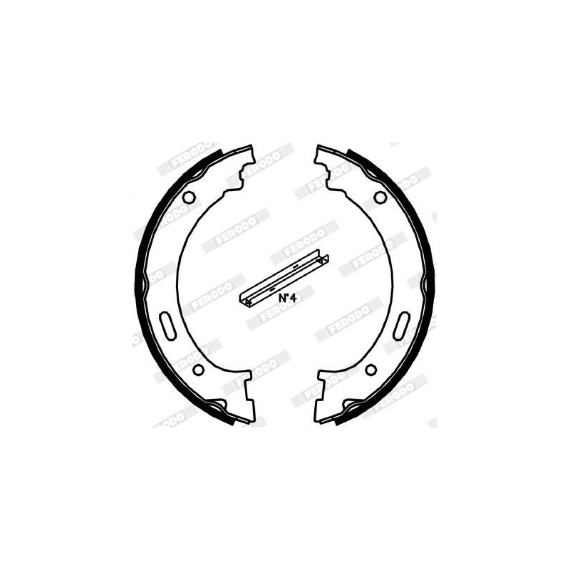 Ganasce freno - FERODO