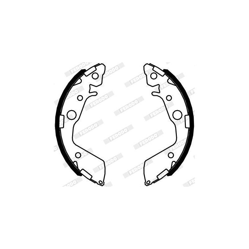 Ganasce freno - FERODO