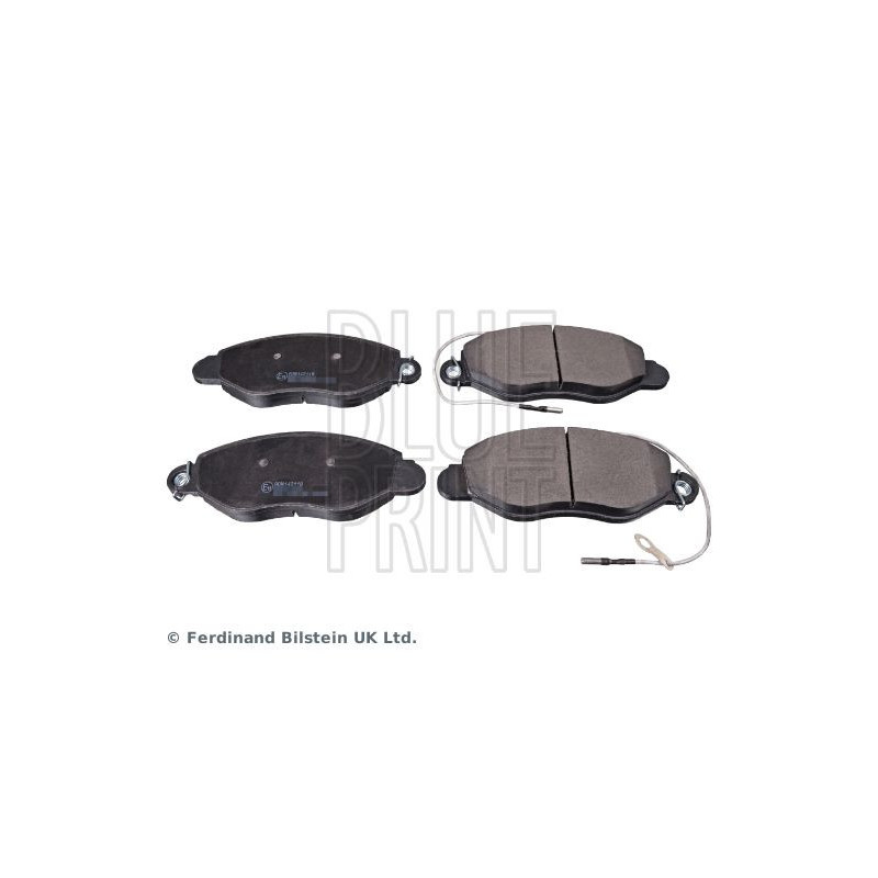 Pastiglie freno asse anteriore - BLUE PRINT