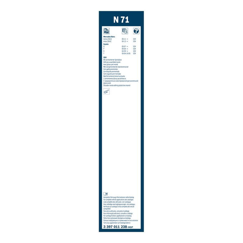 Spazzole tergicristalli - BOSCH