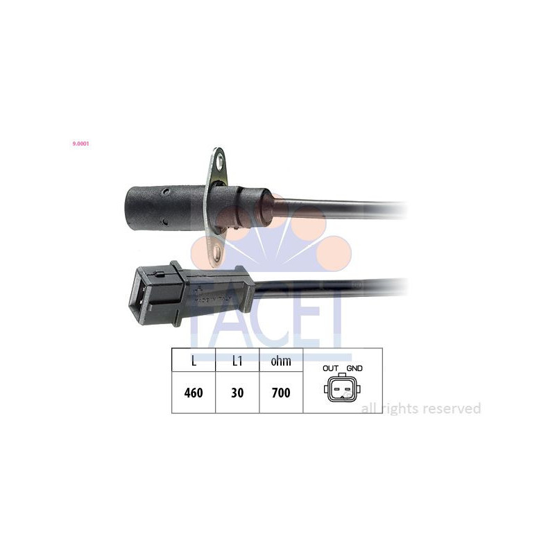 Bobina accensione - FACET