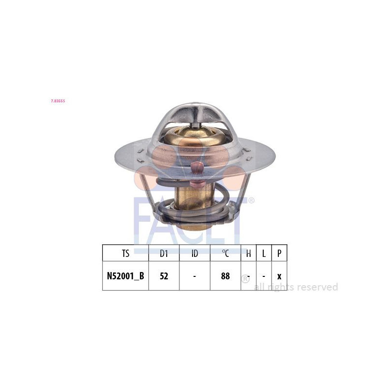 Termostato raffreddamento - FACET