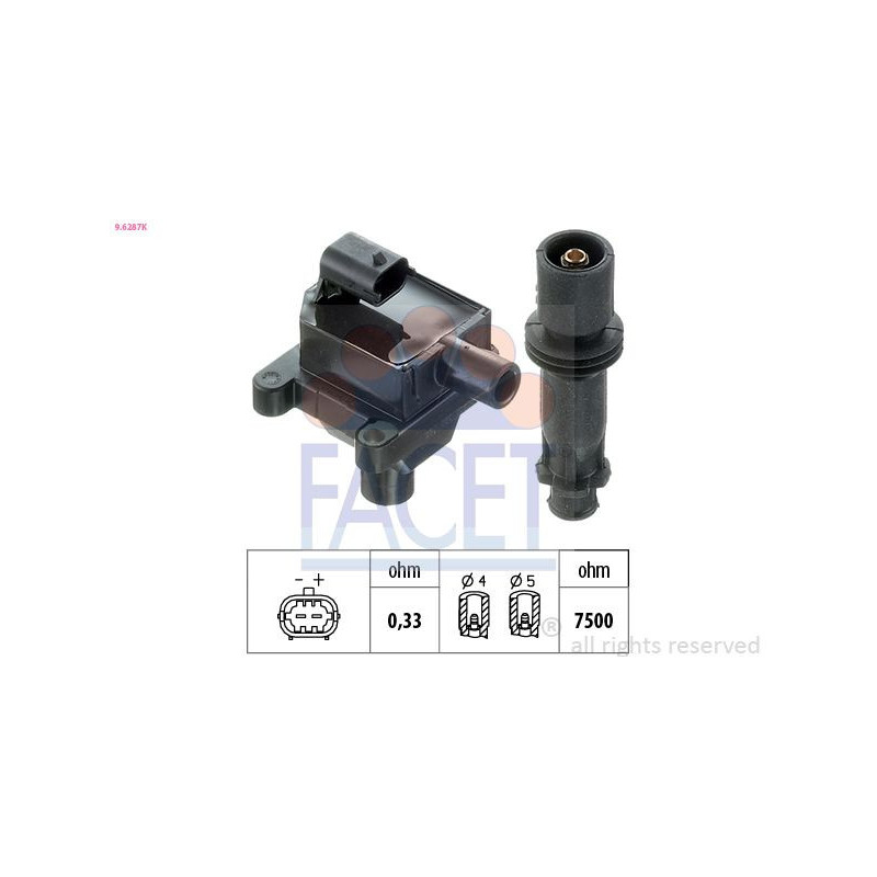 Bobina accensione - FACET