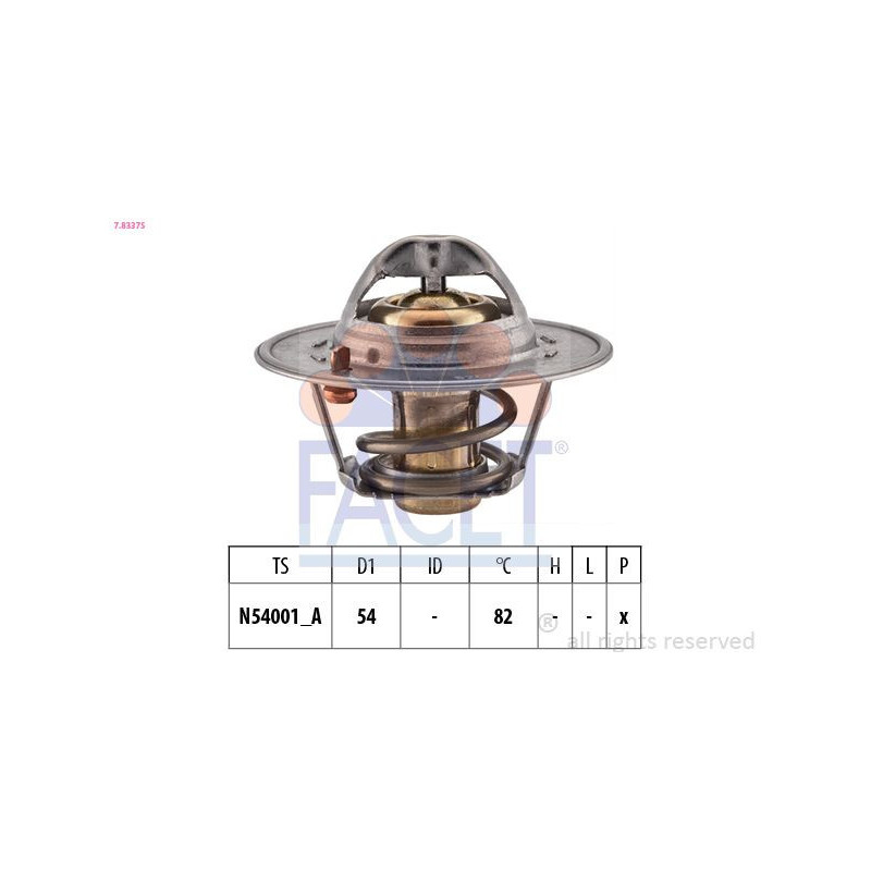 Termostato raffreddamento - FACET